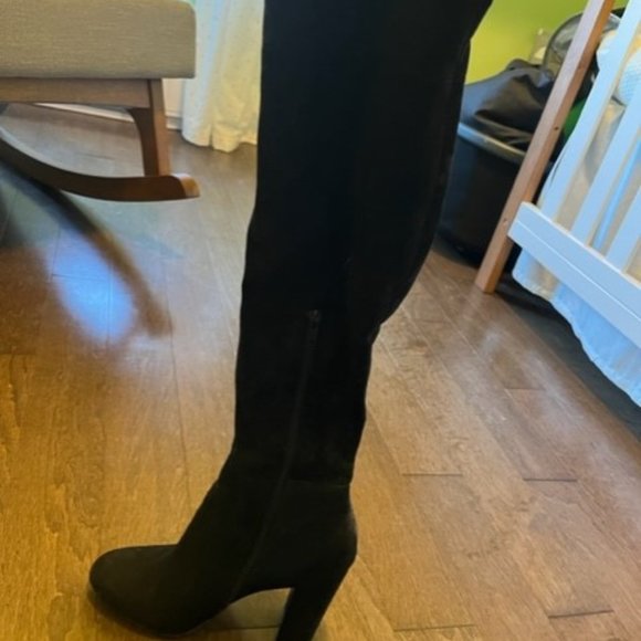 ALDO SUEDE OVER THE KNEE BOOTS - Picture 4 of 8